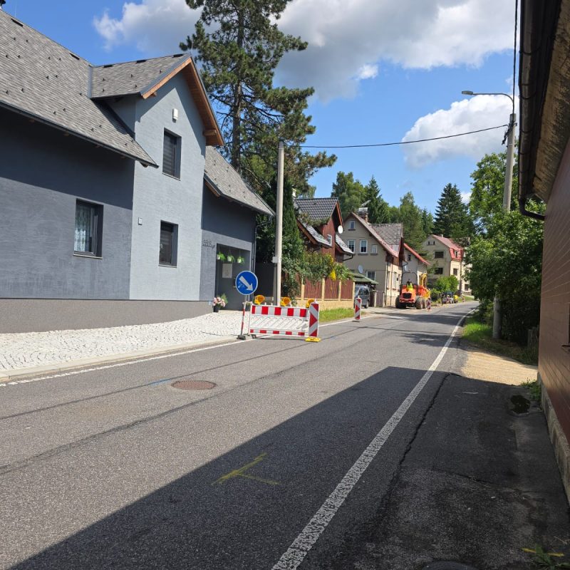 Fasáda rodinného domu — pohled z ulice